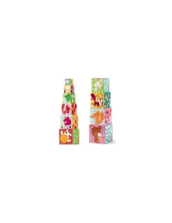 Djeco 10 Cubos bosque de