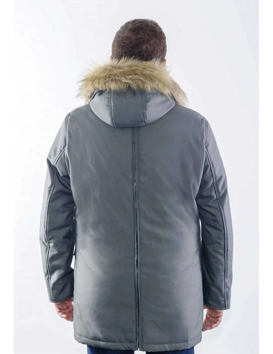 Wombat & Co London Abrigo Porteo Hombre Bandicoot Gris