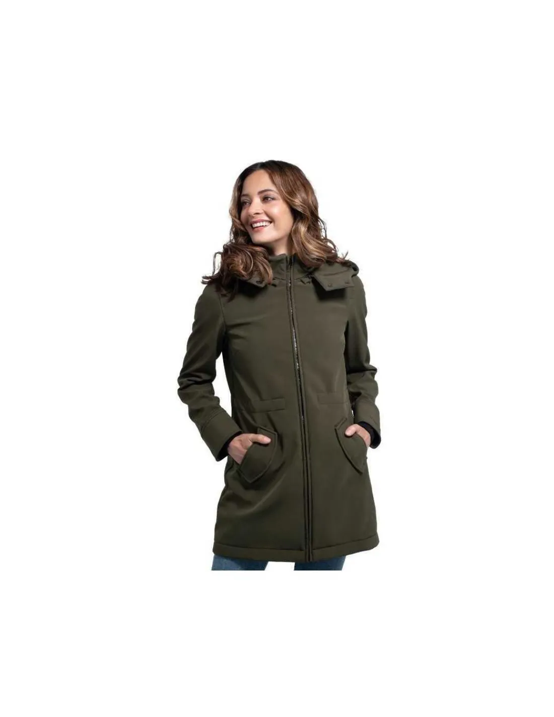 Wombat & Co London Abrigo porteo y premamá Wombat Shell Verde