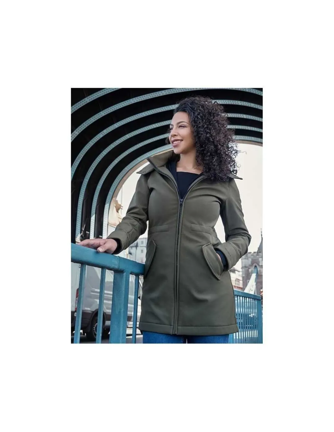 Wombat & Co London Abrigo porteo y premamá Wombat Shell Verde