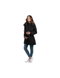 Wombat & Co London Abrigo porteo y premamá Wombat Shell Negro