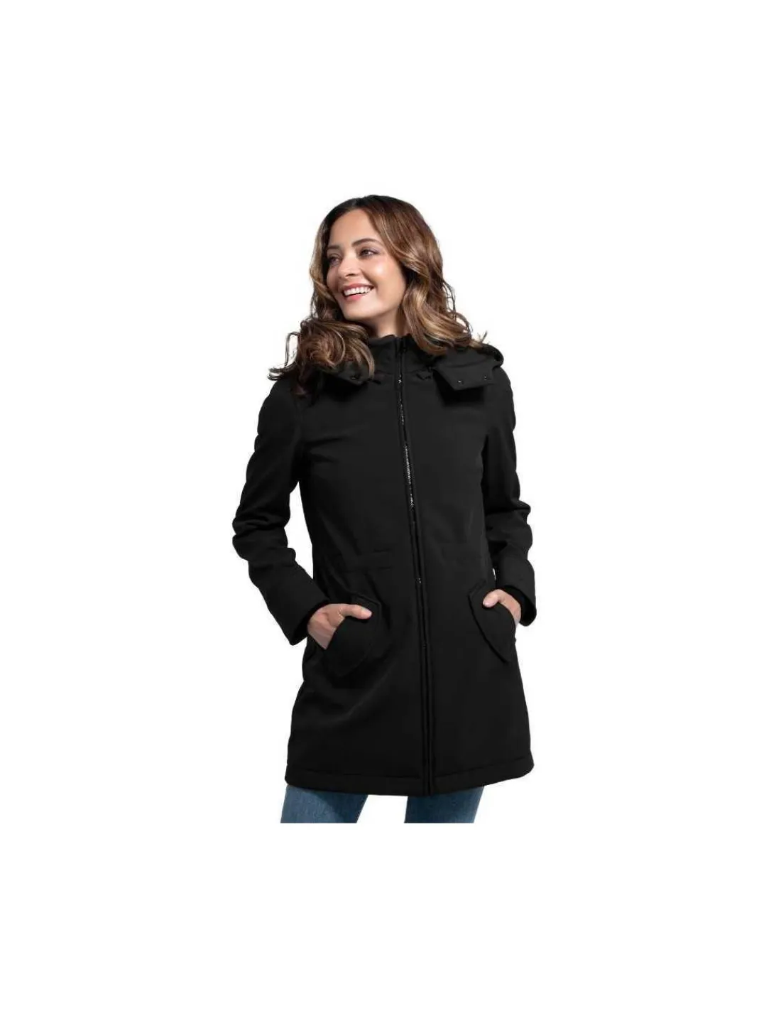 Wombat & Co London Abrigo porteo y premamá Wombat Shell Negro
