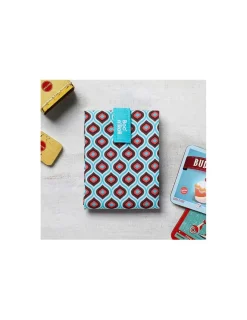 Roll Eat Boc'n'Roll Vintage Drop - Porta Bocadillos y Snacks Reutilizable de Roll'eat