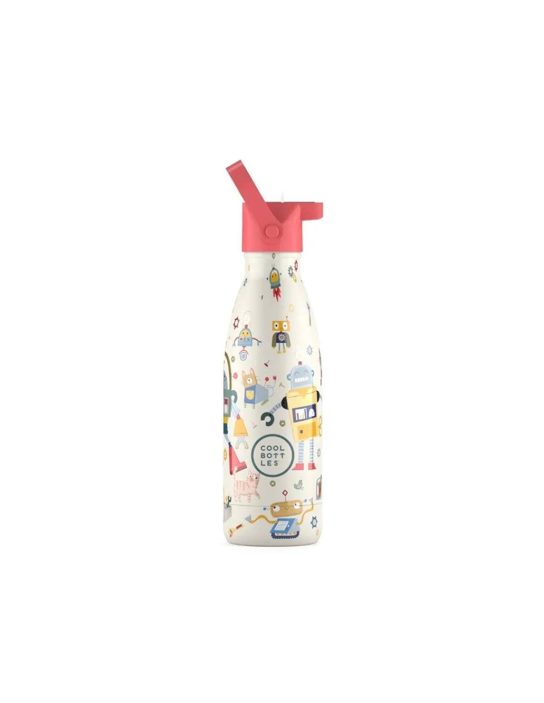 Cool Bottles Botella termica Messy Robots 350ml
