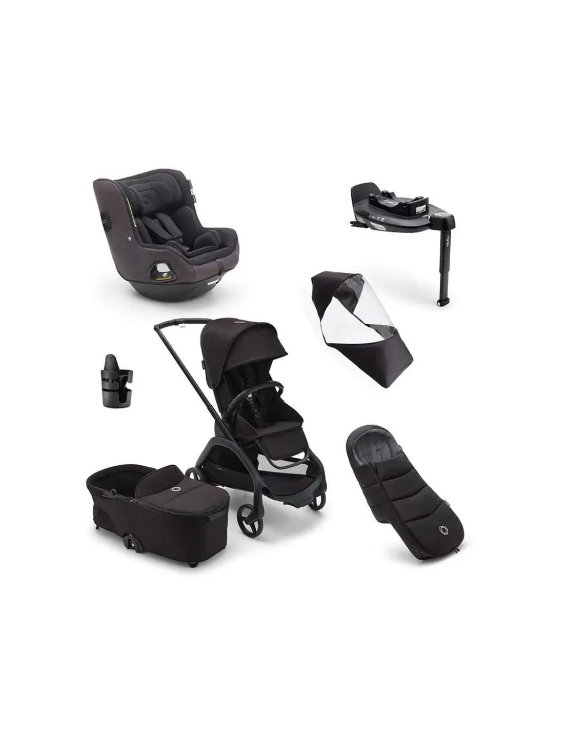 Bugaboo Dragonfly - Pack Completo Recién Nacido - INVIERNO