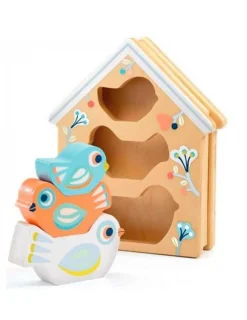 Djeco Caja de Formas Baby Birdi de