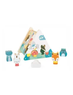 Janod Caja de madera con Formas Baby Forest de