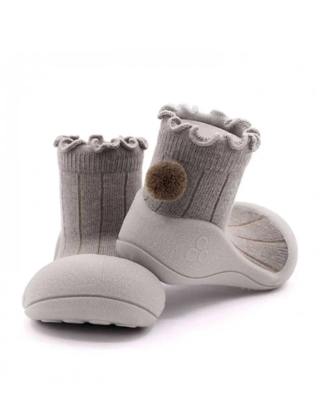 Attipas Calzado ergonómico Pom - Pom Caqui