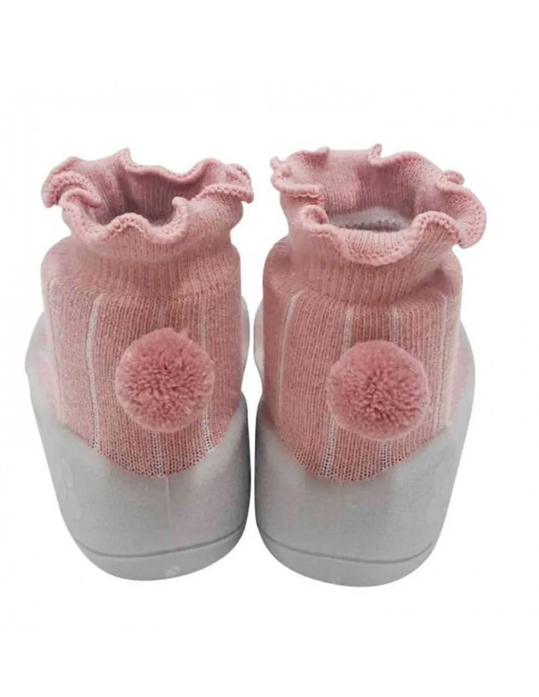 Attipas Calzado ergonómico Pom - Pom Rosa