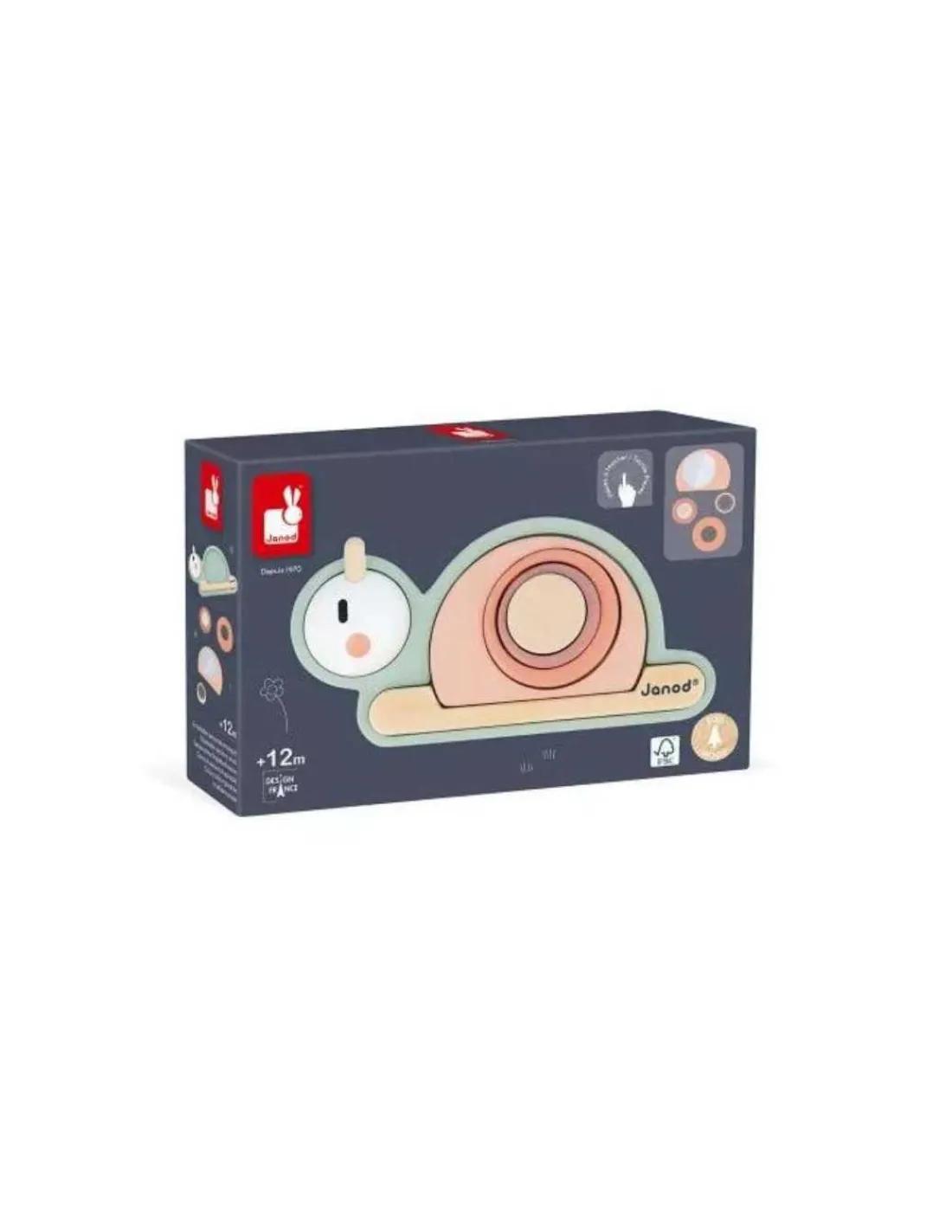 Janod Caracol Sensorial Apilable de