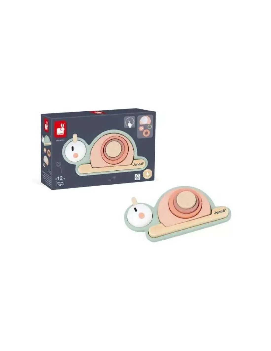Janod Caracol Sensorial Apilable de