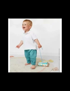 Janod Carrito con Cubos para Pasear de