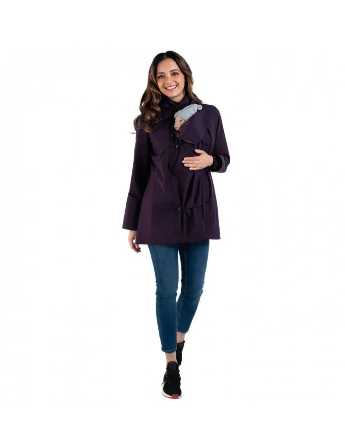 Wombat & Co London Chaqueta porteo Numbat Go morada
