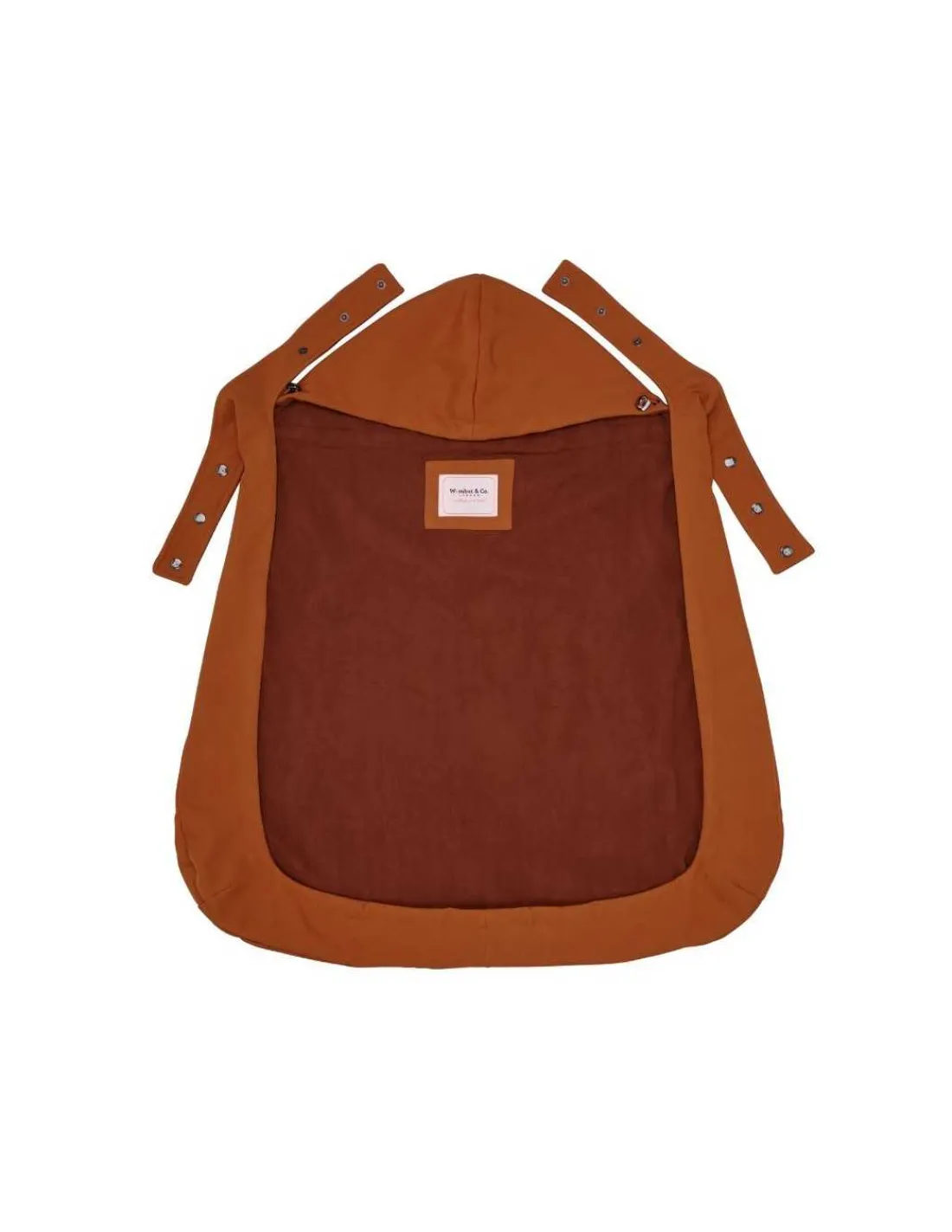 Wombat & Co London Cobertor de porteo Wombat Shell Caramel