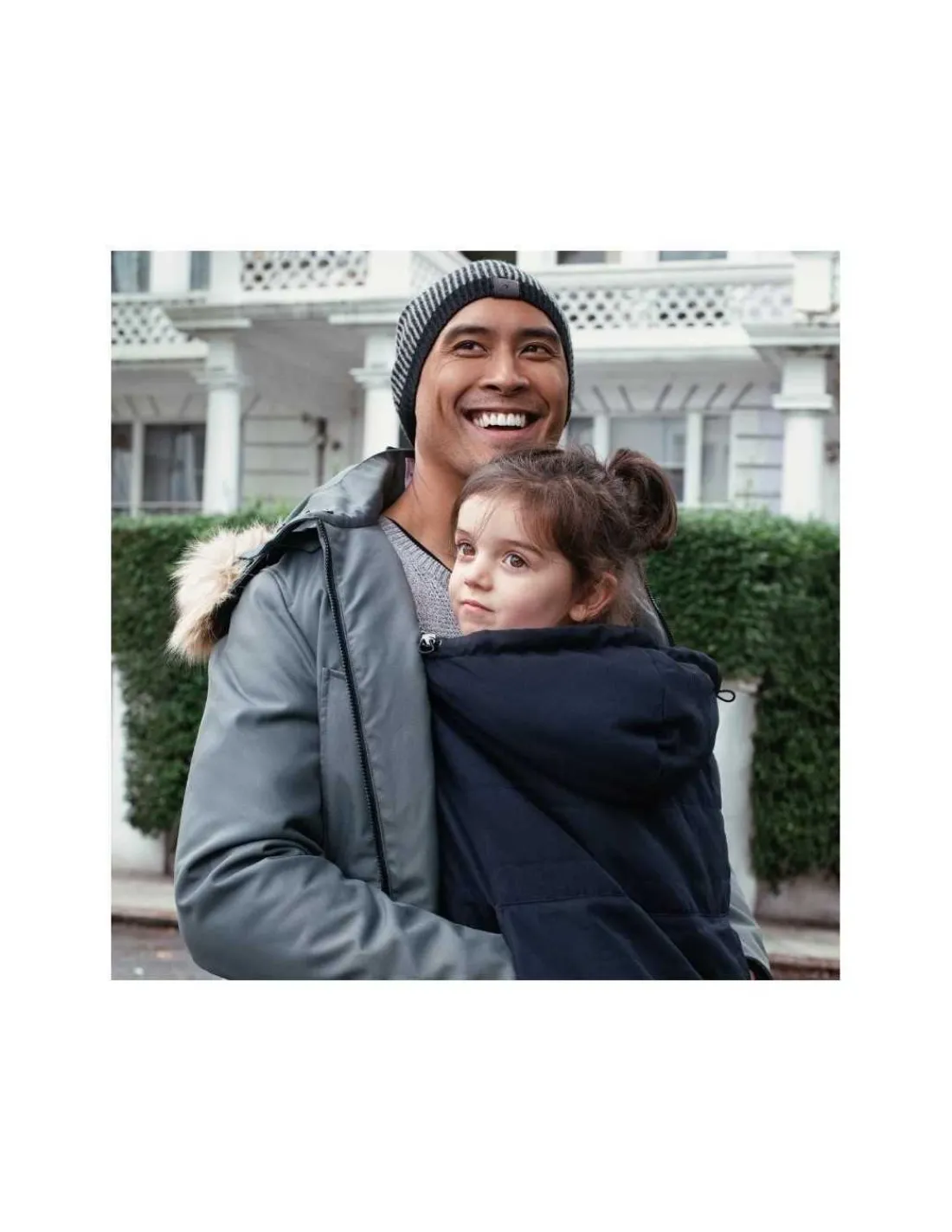 Wombat & Co London Cobertor porteo invierno Wombat Azul Marino