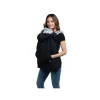 Wombat & Co London Cobertor porteo invierno Wombat Negro y Gris