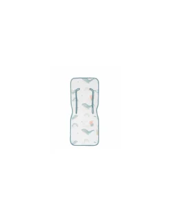 Bimbidreams Colchoneta recta para carrito Moby Blanco Bimbicasual
