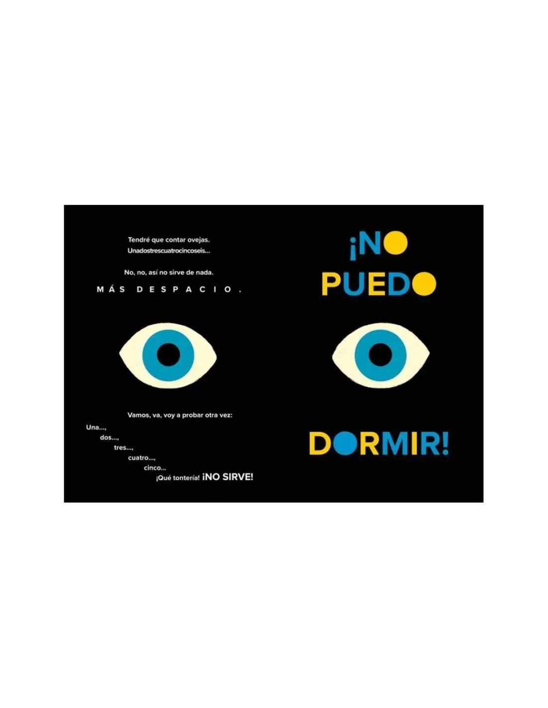 Editorial Flamboyant Cuento No Puedo Dormir de Flamboyant
