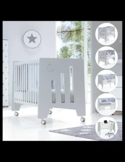 Alondra Cuna Colecho Evolutiva OMNI Grey 60x120cm de