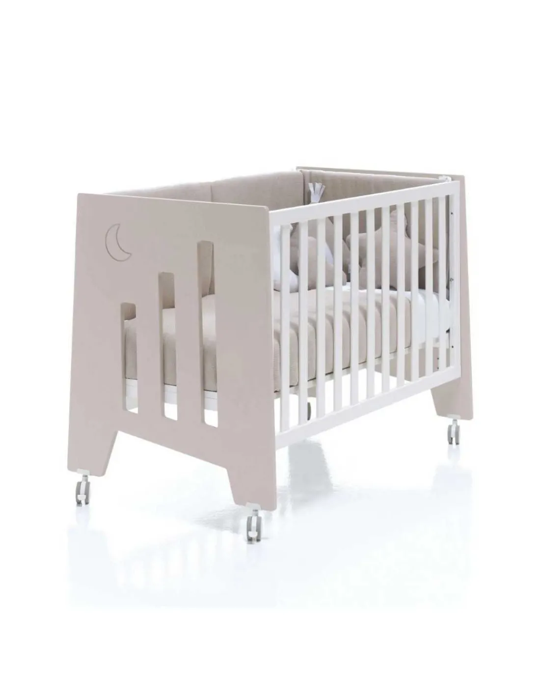 Alondra Cuna Colecho Evolutiva OMNI Beige 60x120cm de