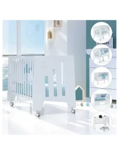 Alondra Cuna Colecho Evolutiva OMNI Blanca 60x120cm de