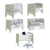 Alondra Cuna Colecho Evolutiva OMNI Verde Oliva 60x120cm de