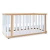 Alondra Cuna Colecho y Cama CREA PLUS DUE (3 en 1) Madera/Blanco 70x140cm de