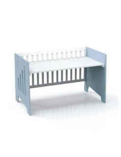 Alondra Cuna Colecho y Montessori OMNI XL Celeste 70x140cm de