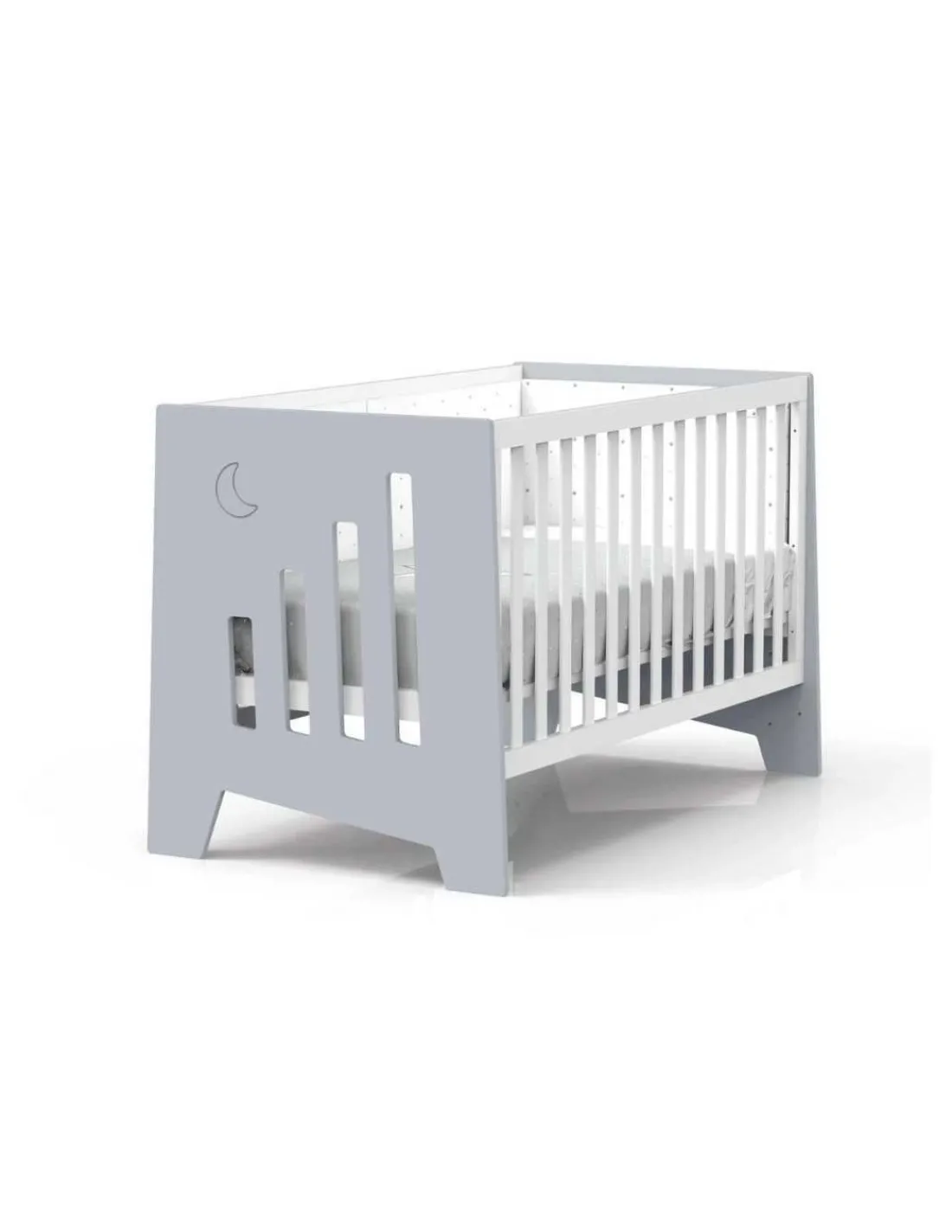 Alondra Cuna Colecho y Montessori OMNI XL Gris 70x140cm de