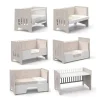 Alondra Cuna Colecho y Montessori OMNI XL Beige 70x140cm de