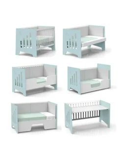 Alondra Cuna Colecho y Montessori OMNI XL Mint 70x140cm de