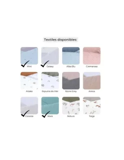 Alondra Cuna Colecho y Montessori OMNI XL Mint 70x140cm de