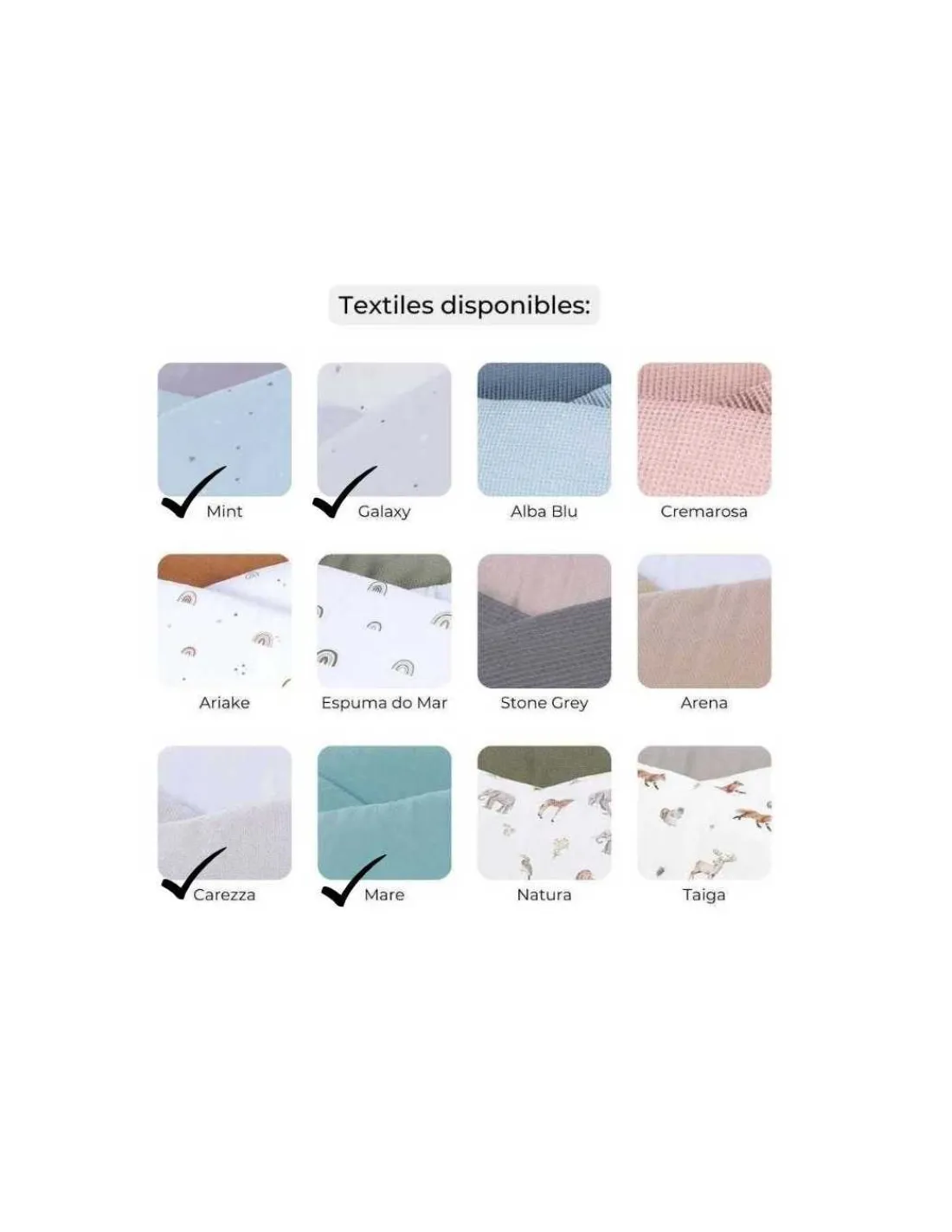 Alondra Cuna Colecho y Montessori OMNI XL Mint 70x140cm de