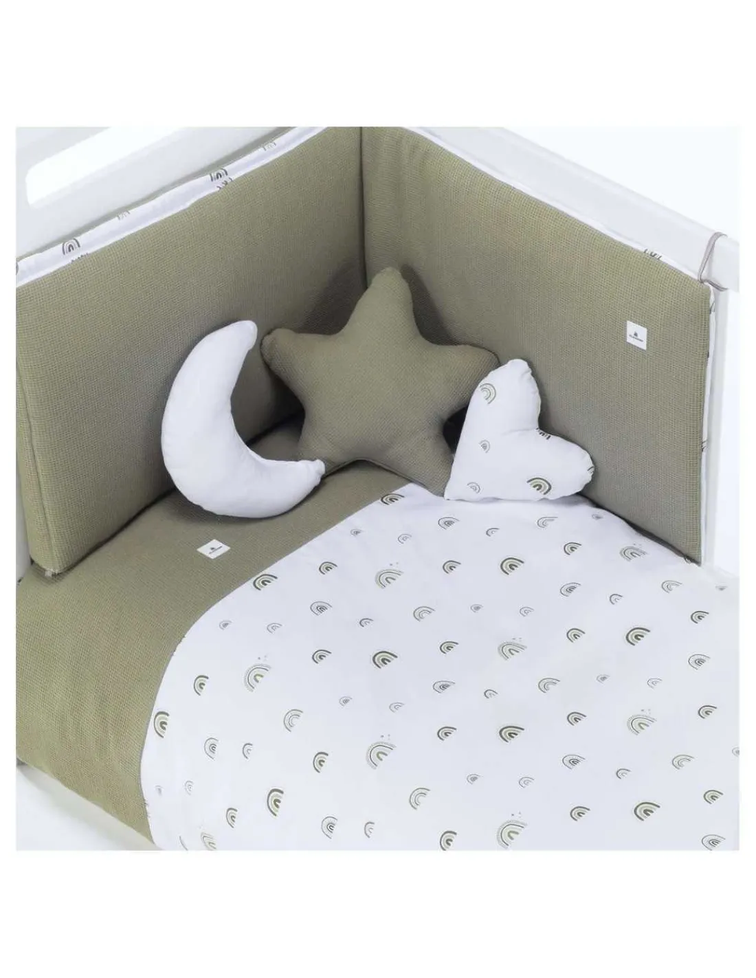 Alondra Cuna Colecho y Montessori OMNI XL Mint 70x140cm de