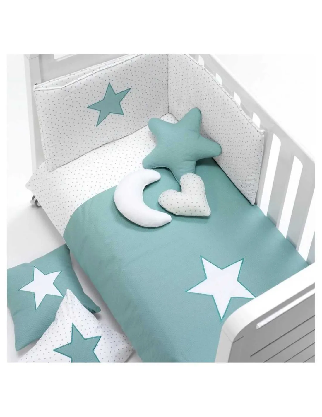 Alondra Cuna Colecho y Montessori OMNI XL Mint 70x140cm de