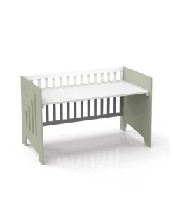 Alondra Cuna Colecho y Montessori OMNI XL Verde Oliva 70x140cm de
