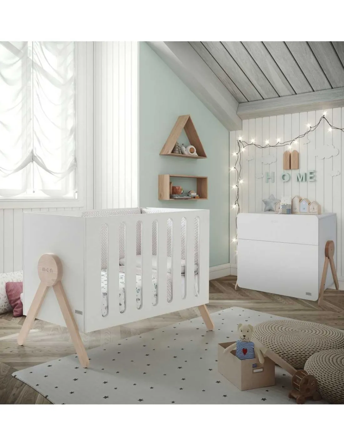 Micuna Cuna Swing 120 X 60 cm con Relax system