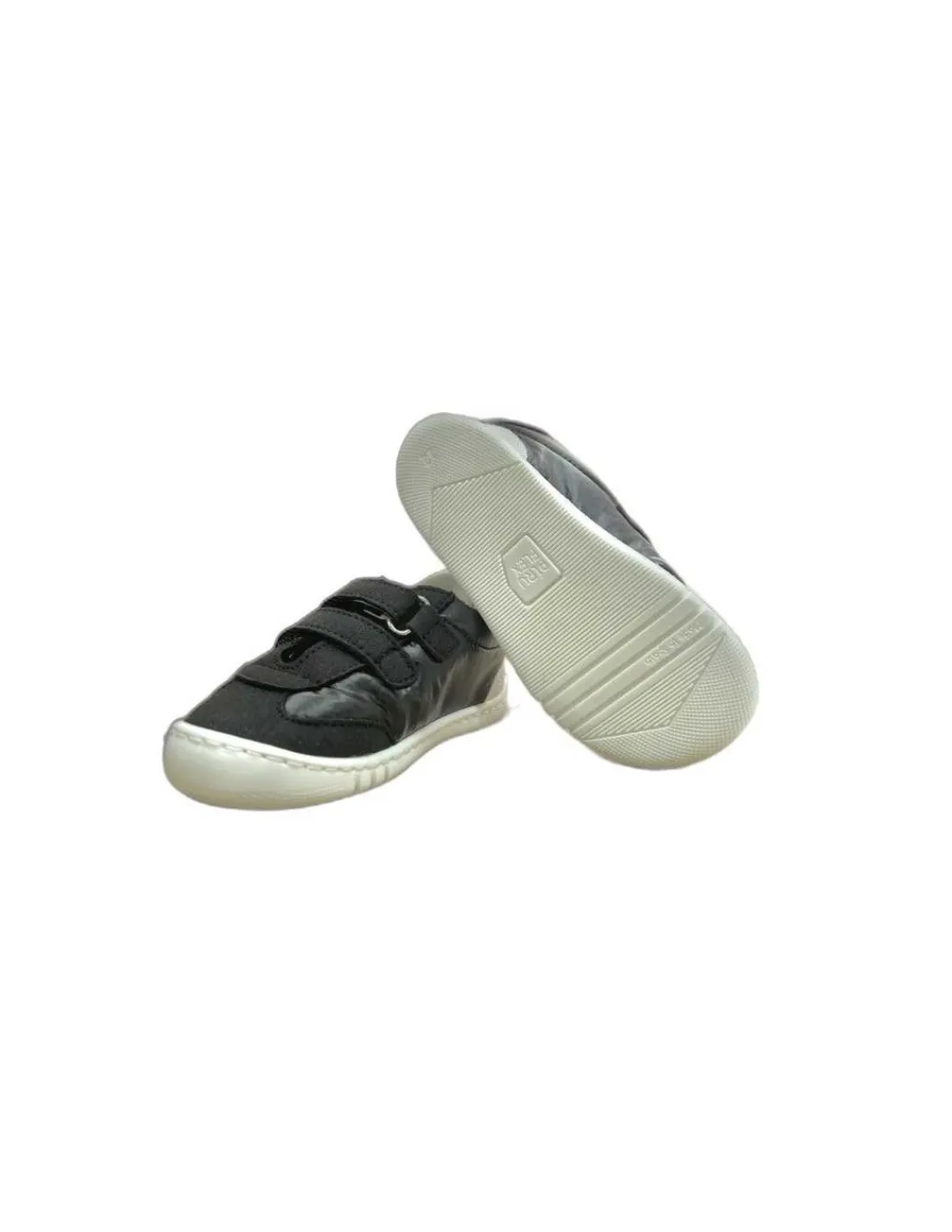 Piruflex Deportivas Calzado Respetuoso Nylon Negro y Blanco