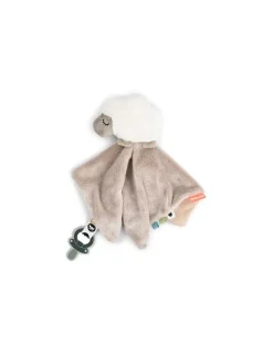 DONE BY DEER Dou dou Comfort blanket - Sheepy - Sand -