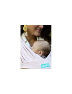 Moby Fular Portabebés Elástico Wrap Classic Rose Quartz