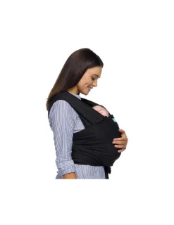 Moby Fular Portabebés Elástico Wrap Evolution Black