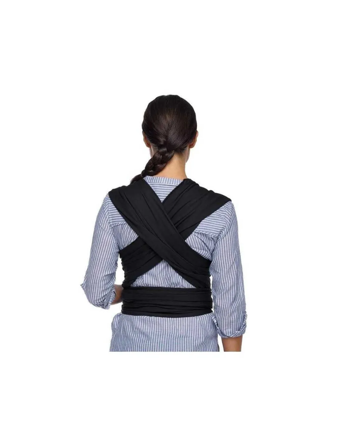 Moby Fular Portabebés Elástico Wrap Evolution Black