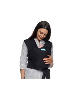 Moby Fular Portabebés Elástico Wrap Classic Black