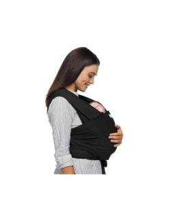 Moby Fular Portabebés Elástico Wrap Classic Black