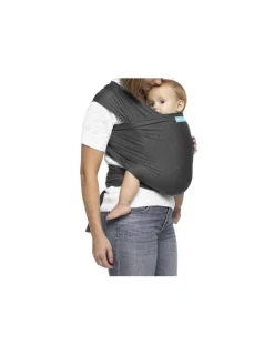 Moby Fular Portabebés Elástico Wrap Evolution Charcoal