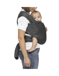Moby Fular Portabebés Elástico Wrap Evolution Charcoal