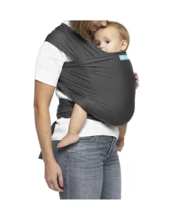 Moby Fular Portabebés Elástico Wrap Evolution Charcoal