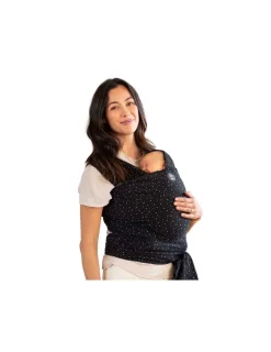 Moby Fular Portabebés Elástico Wrap Classic Terrazo Black