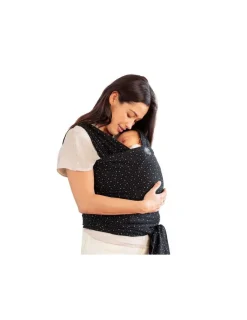 Moby Fular Portabebés Elástico Wrap Classic Terrazo Black