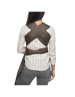 Moby Fular Portabebés Elástico Wrap Classic Cocoa